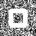 QR code for scanning or linking purposes